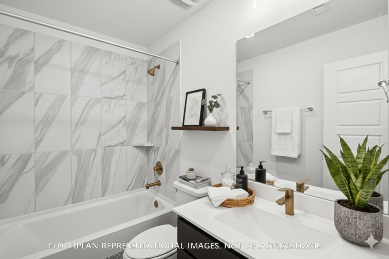 1908 Sleeping Hls Drive Rosenberg, TX 77471 - Photo 16 of 16 a bathroom with a sink and a mirror