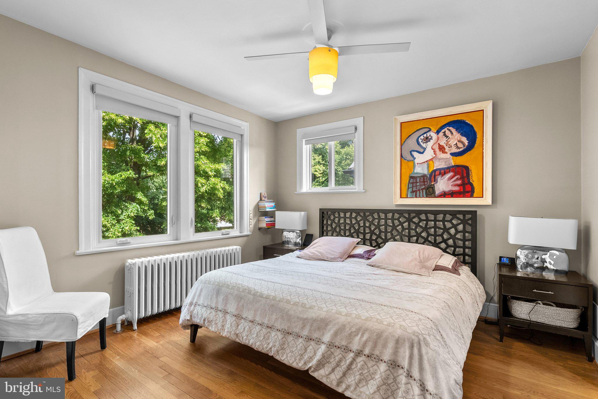 2815 39th Street Northwest Washington, DC 20007 - Photo 24 of 64 a bedroom with a bed and a window