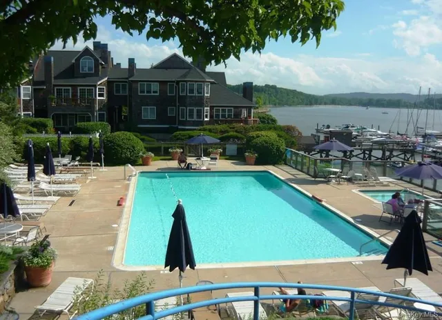 a view of a house with pool