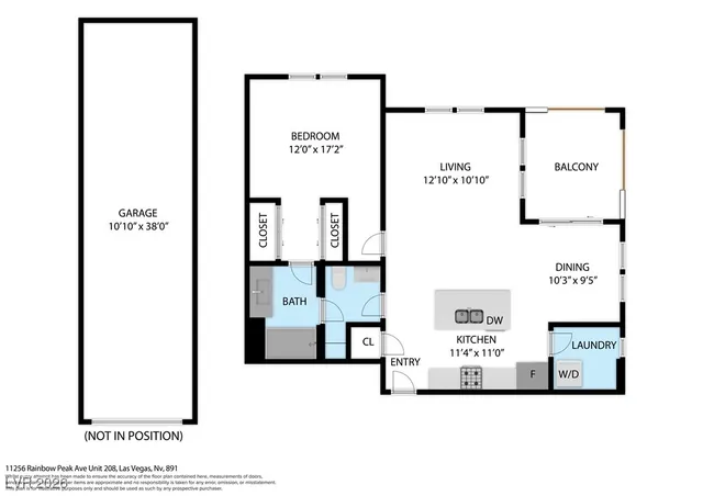 $360,000 | 11256 Rainbow Peak Avenue, Unit 208, Las Vegas, NV 89135