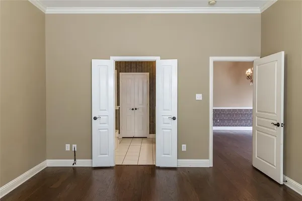 wooden floor in an empty room
