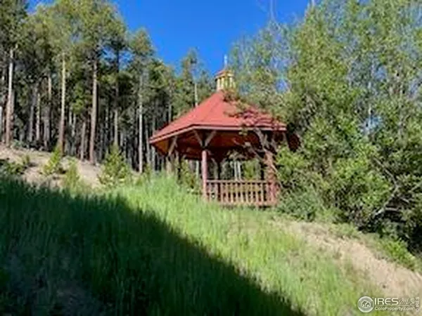 a view of backyard with green space