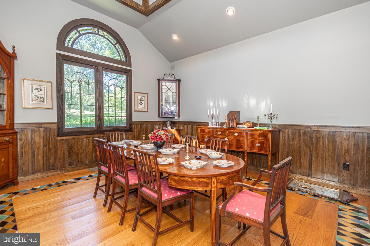 3111 Burnt House Hill Road Doylestown, PA 18902 - Photo 15 of 45 a view of a dining room with furniture window and wooden floor