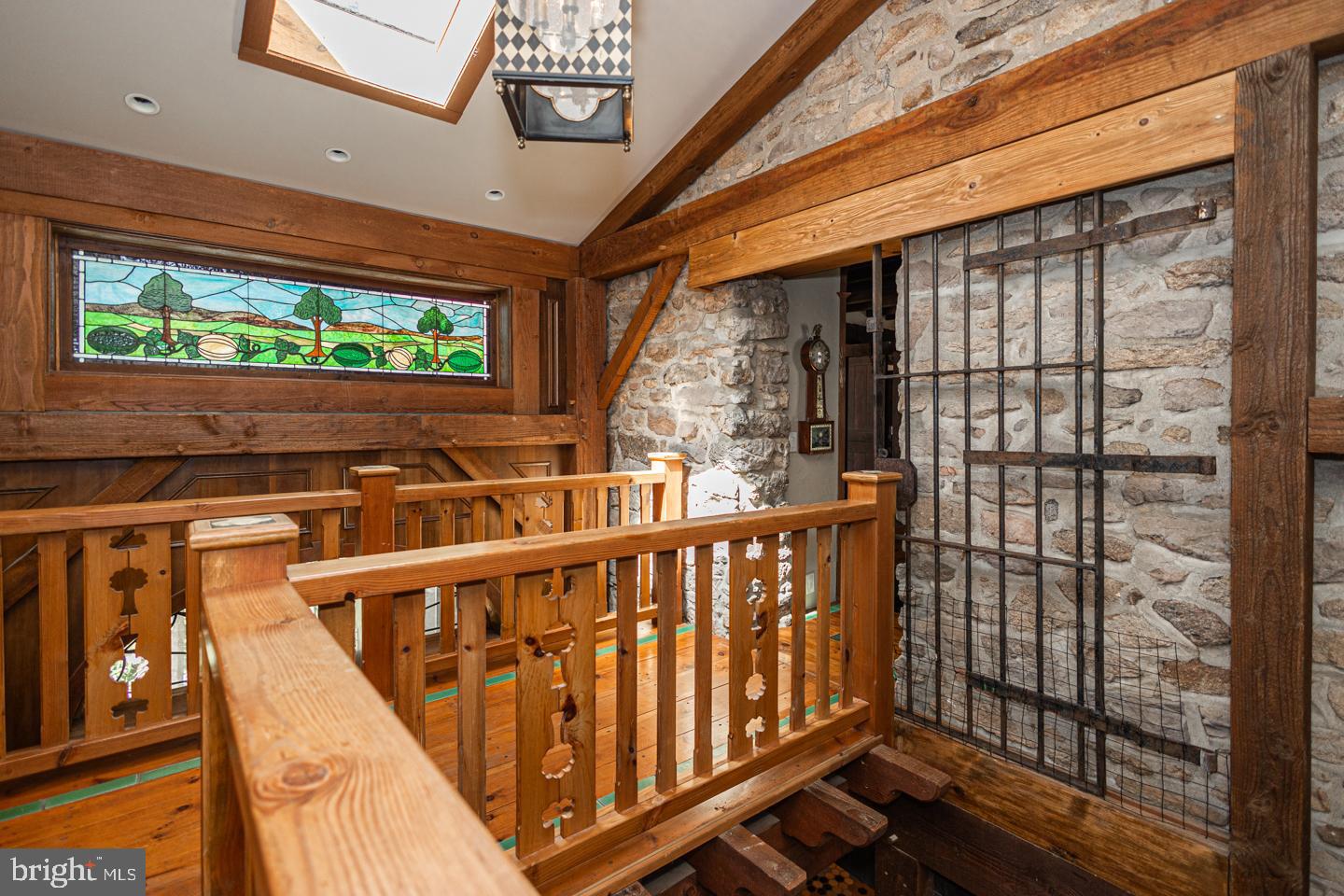 3111 Burnt House Hill Road Doylestown, PA 18902 - Photo 22 of 45 a view of staircase with a large window