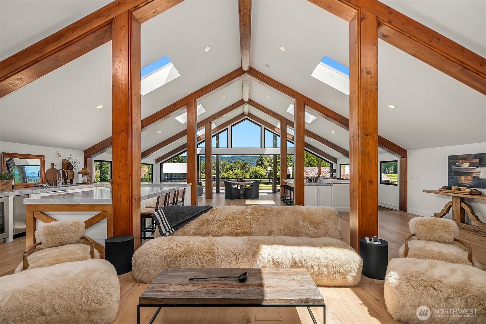 31405 Redmond-Fall City Road Southeast Fall City, WA 98024 - Photo 2 of 32 a living room with furniture and a large window