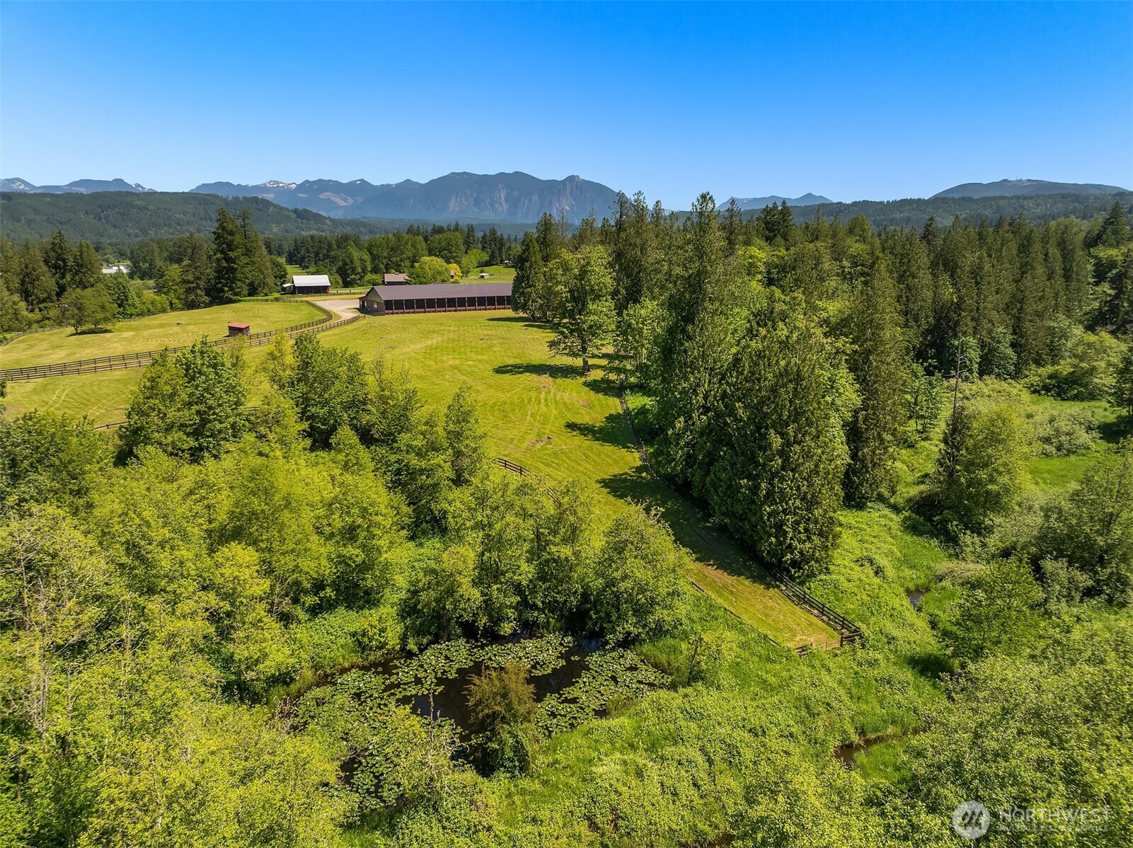31405 Redmond-Fall City Road Southeast Fall City, WA 98024 - Photo 29 of 32 a view of a lush green hillside and a houses