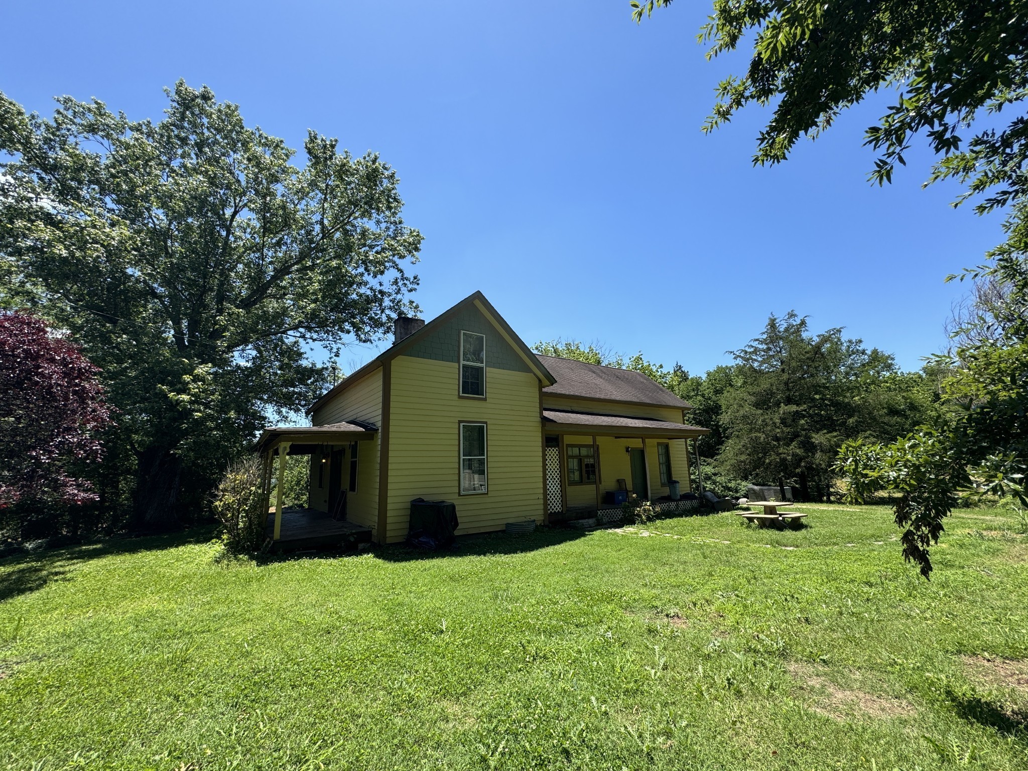 2342 Valley Creek Road Culleoka, TN 38451 - Photo 8 of 24 a view of a house with backyard