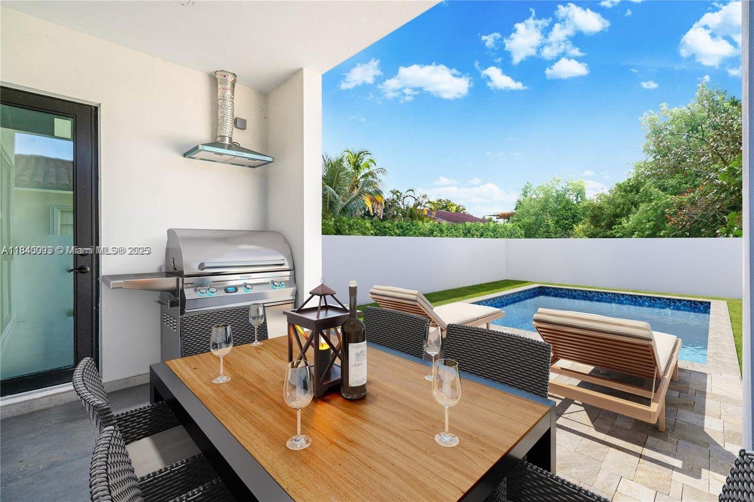 2937 Southwest 21st Street Miami, FL 33145 - Photo 27 of 30 a view of a room with furniture and a potted plant