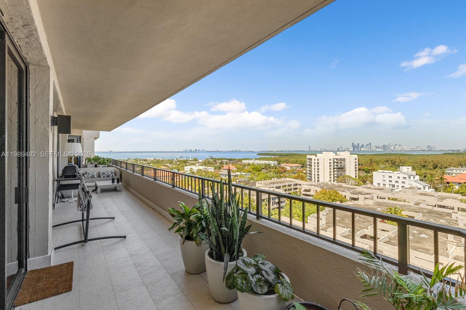 151 Crandon Boulevard, Unit 1222 Key Biscayne, FL 33149 - Photo 23 of 31 a view of ocean from balcony