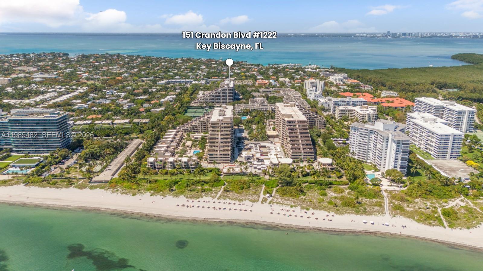 151 Crandon Boulevard, Unit 1222 Key Biscayne, FL 33149 - Photo 28 of 31 a view of a city