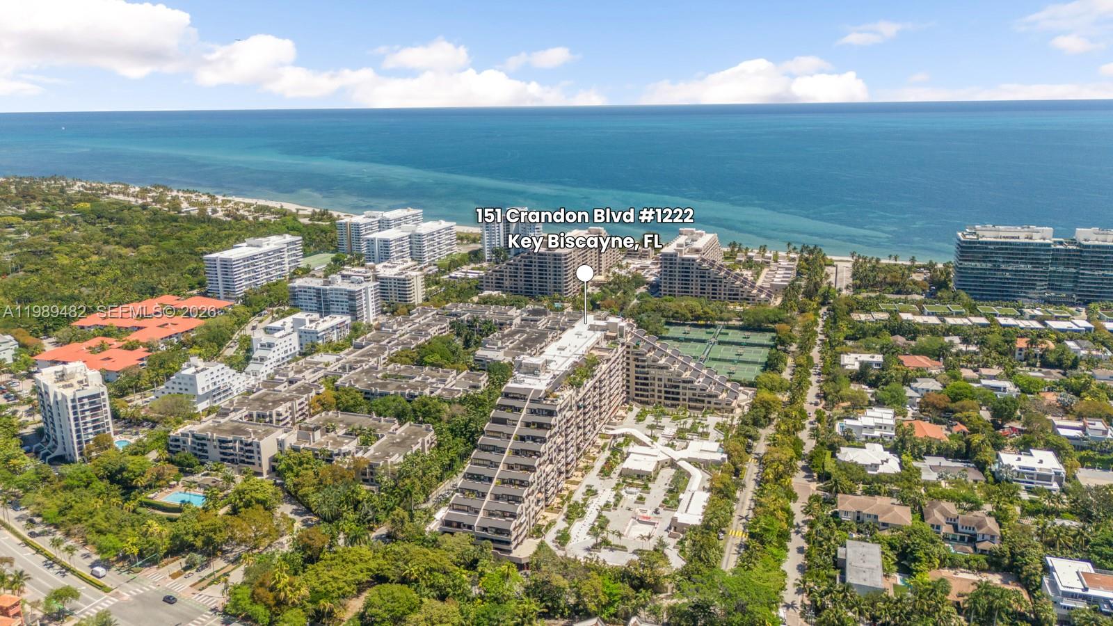 151 Crandon Boulevard, Unit 1222 Key Biscayne, FL 33149 - Photo 30 of 31 a view of sky from window
