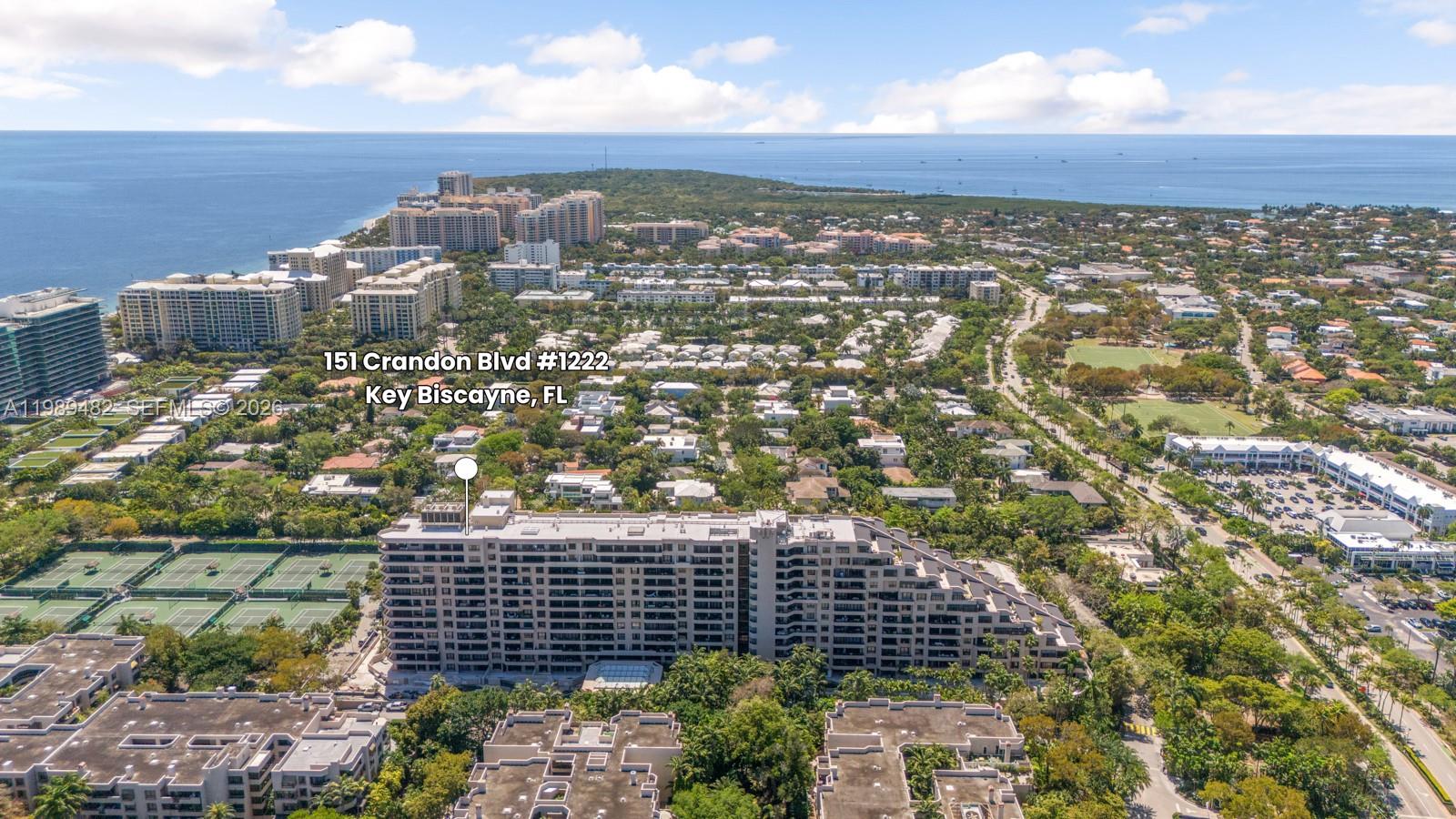 151 Crandon Boulevard, Unit 1222 Key Biscayne, FL 33149 - Photo 31 of 31 a view of a city
