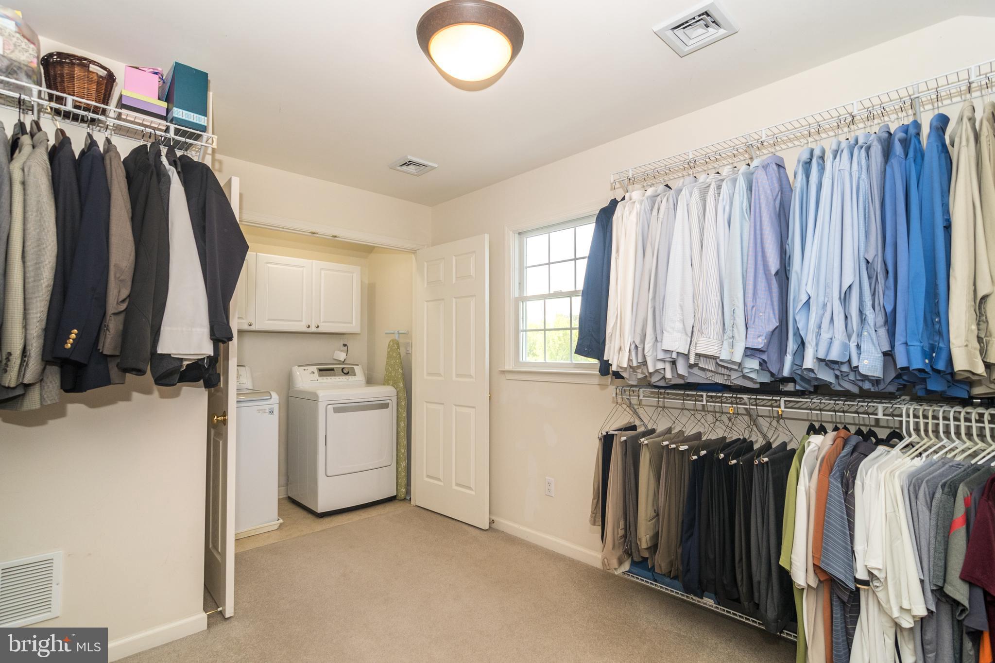 3955 Lower Mountain Road New Hope, PA 18938 - Photo 56 of 76 Walk-in closet/laundry room in master bedroom