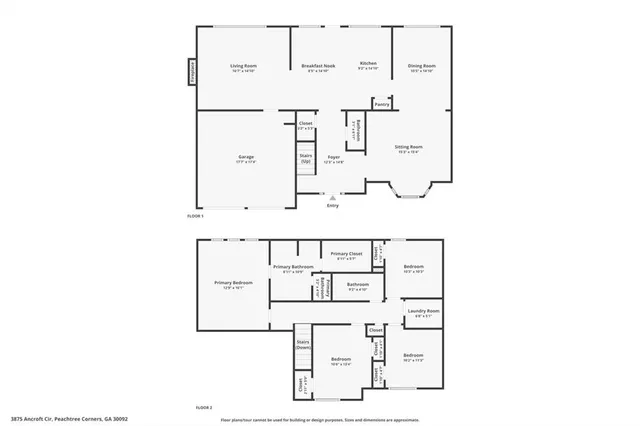 $549,900 | 3875 Ancroft Circle, Peachtree Corners, GA 30092