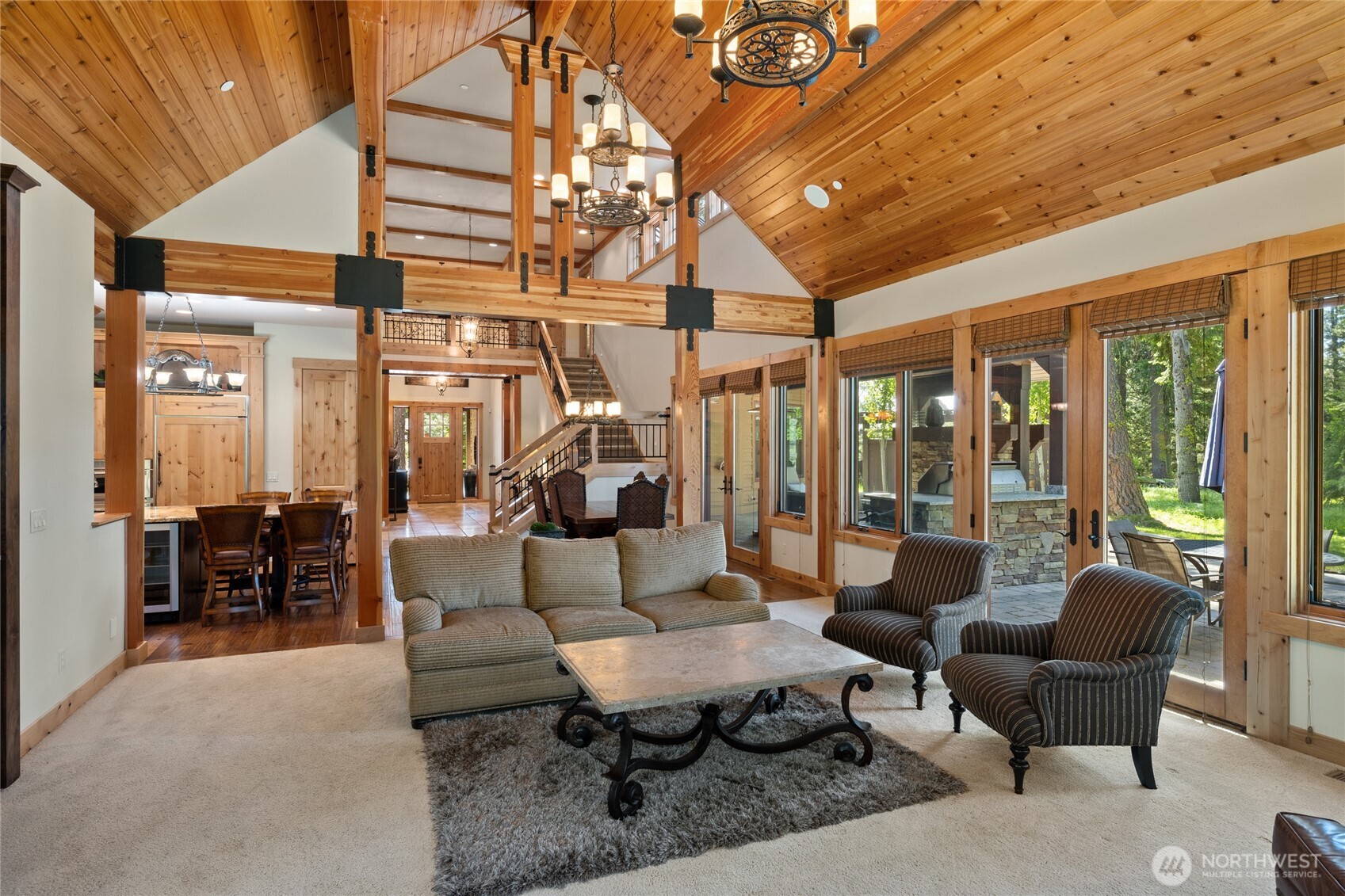 1531 Larkspur Loop Cle Elum, WA 98922 - Photo 11 of 36 a living room with furniture and a large window
