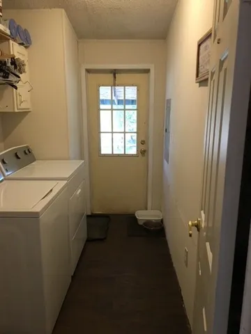 a bathroom with a sink and a window