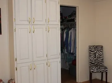 a view of walk in closet