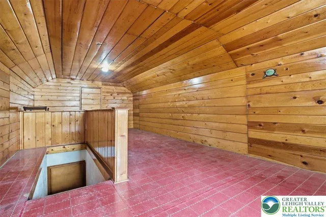 a view of storage and utility room