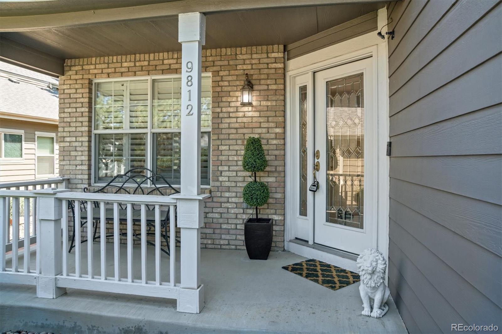 9812 South Spring Hill Place Highlands Ranch, CO 80129 - Photo 2 of 27 a view of a balcony with outside view