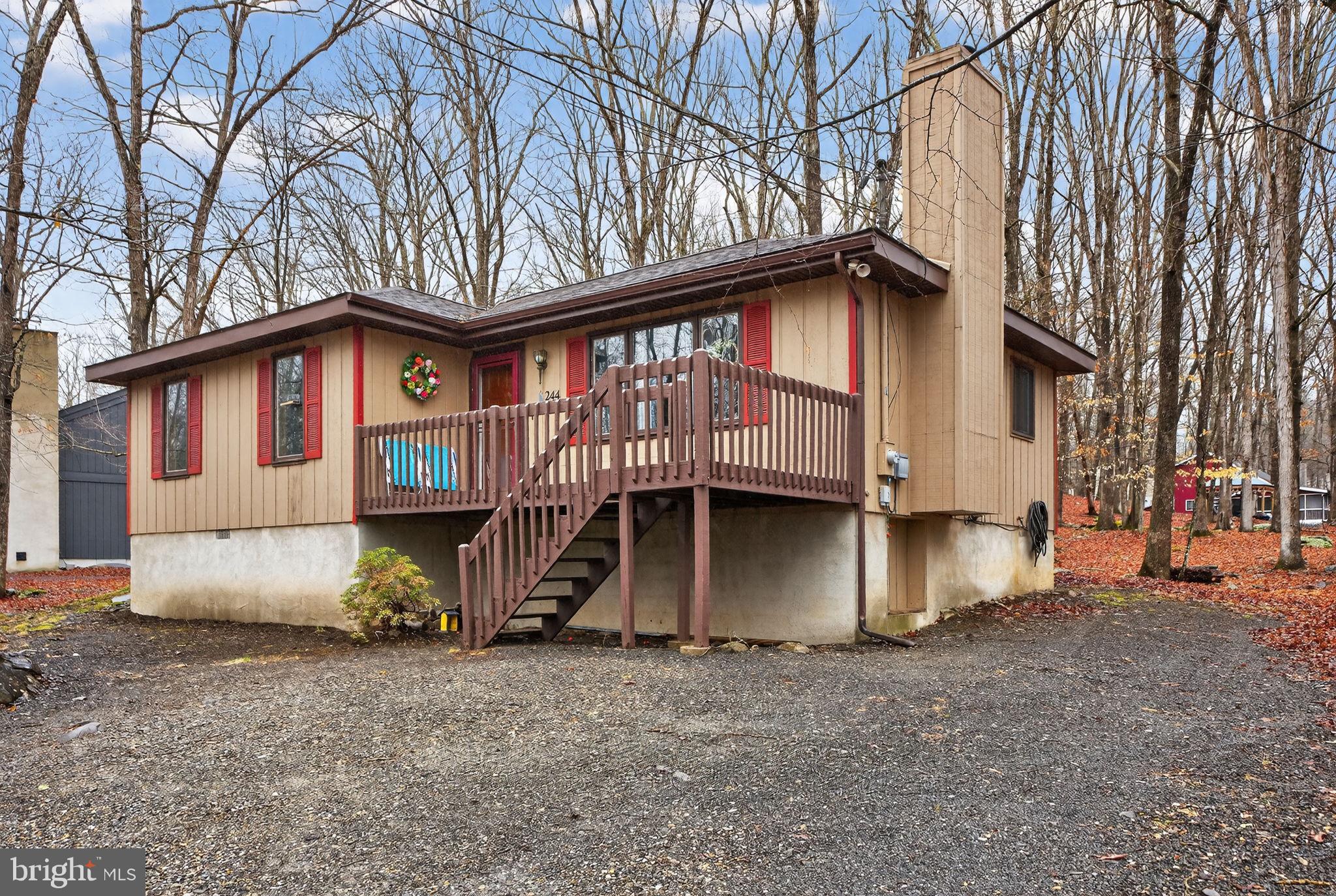 244 Canterbury Road Bushkill, PA 18324 - Photo 2 of 45 Charming retreat nestled in serene woods.
