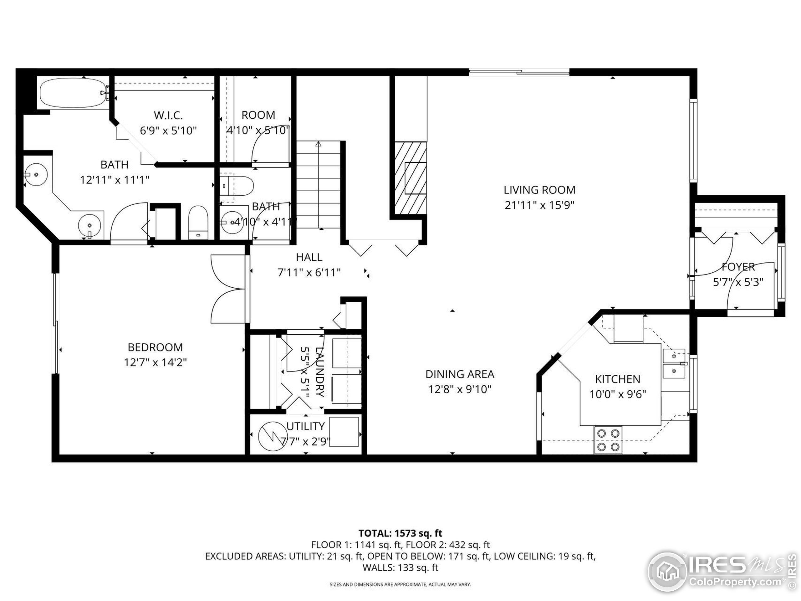 4415 Laguna Place, Unit 201 Boulder, CO 80303 - Photo 38 of 38 a picture of a floor plan