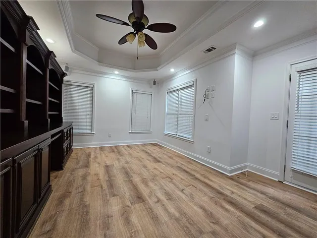 wooden floor in an empty room