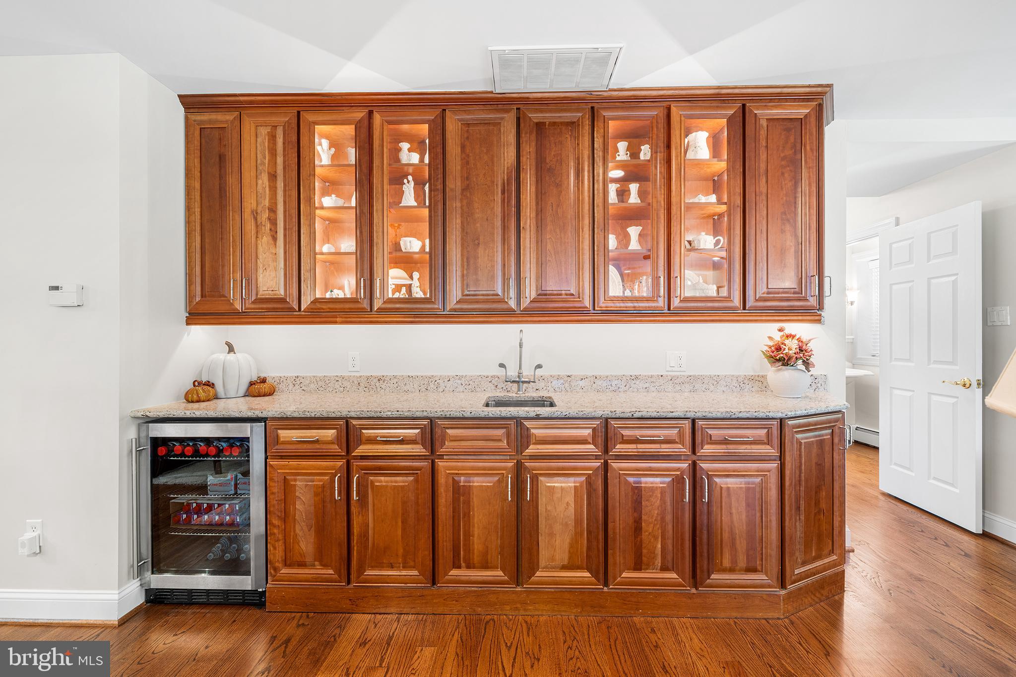 524 Sagamore Road Havertown, PA 19083 - Photo 16 of 43 a kitchen with stainless steel appliances granite countertop a stove a sink and a microwave