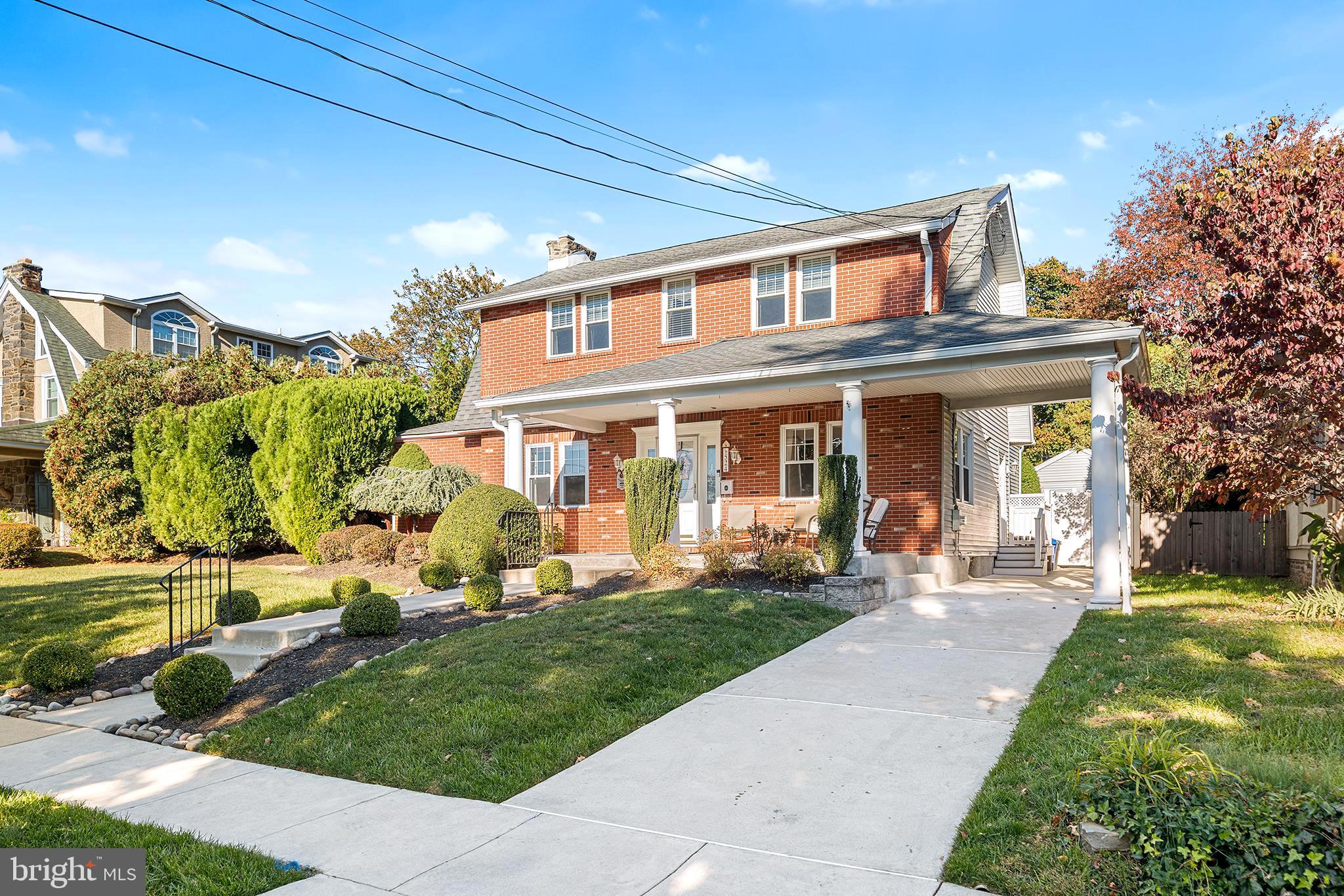 524 Sagamore Road Havertown, PA 19083 - Photo 2 of 43 front view of a house with a yard