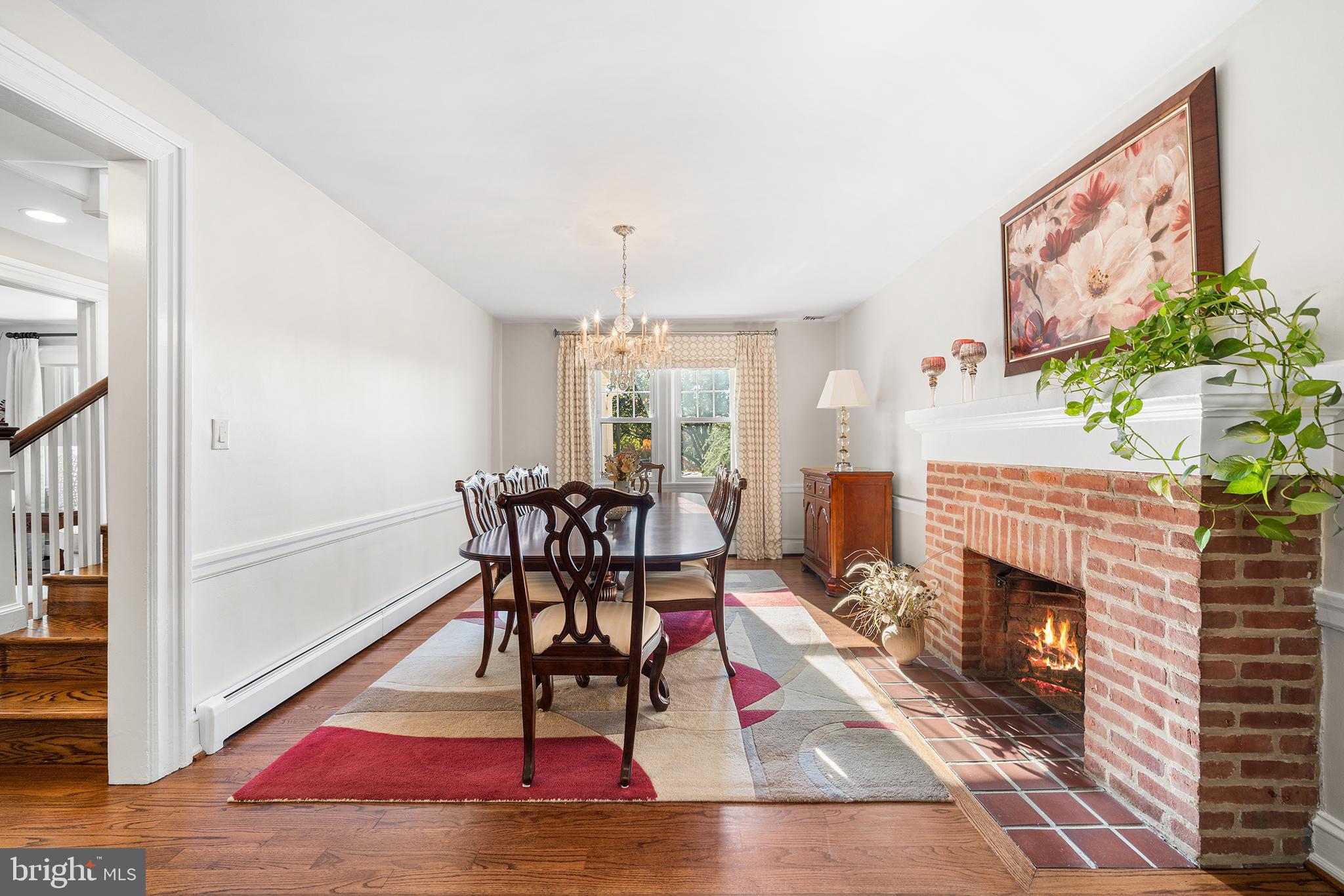 524 Sagamore Road Havertown, PA 19083 - Photo 8 of 43 a view of a livingroom with furniture and a fireplace