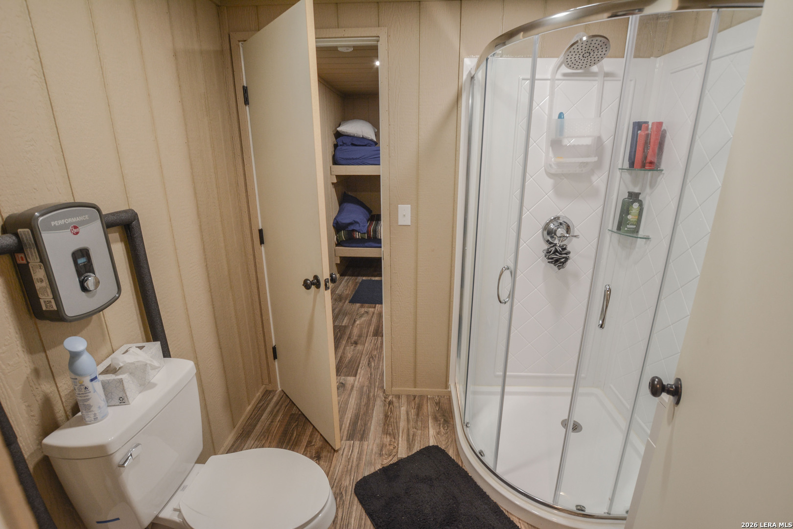15019 County Road 310 Rocksprings, TX 78880 - Photo 33 of 90 a bathroom with a toilet and a shower