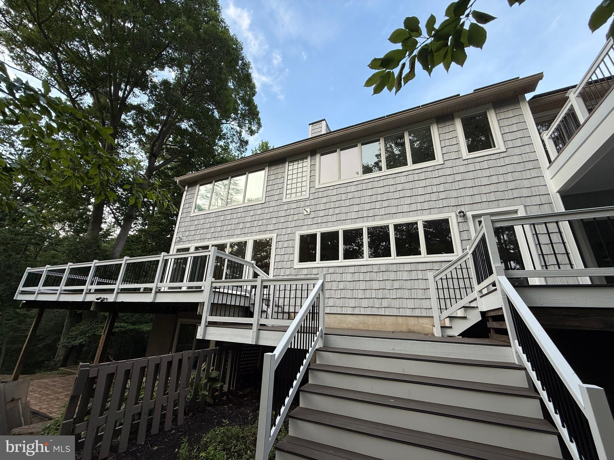 126 Gilbert Court Edgewater, MD 21037 - Photo 2 of 11 Back of house with New Siding and New Railings