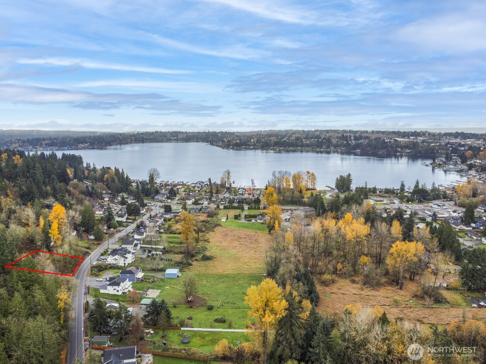 2509 Callow Road Lake Stevens, WA 98258 - Photo 6 of 10 a view of a lake and trees