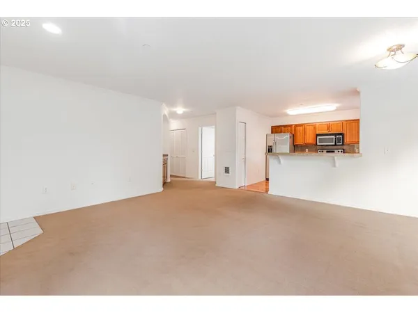 a view of empty room