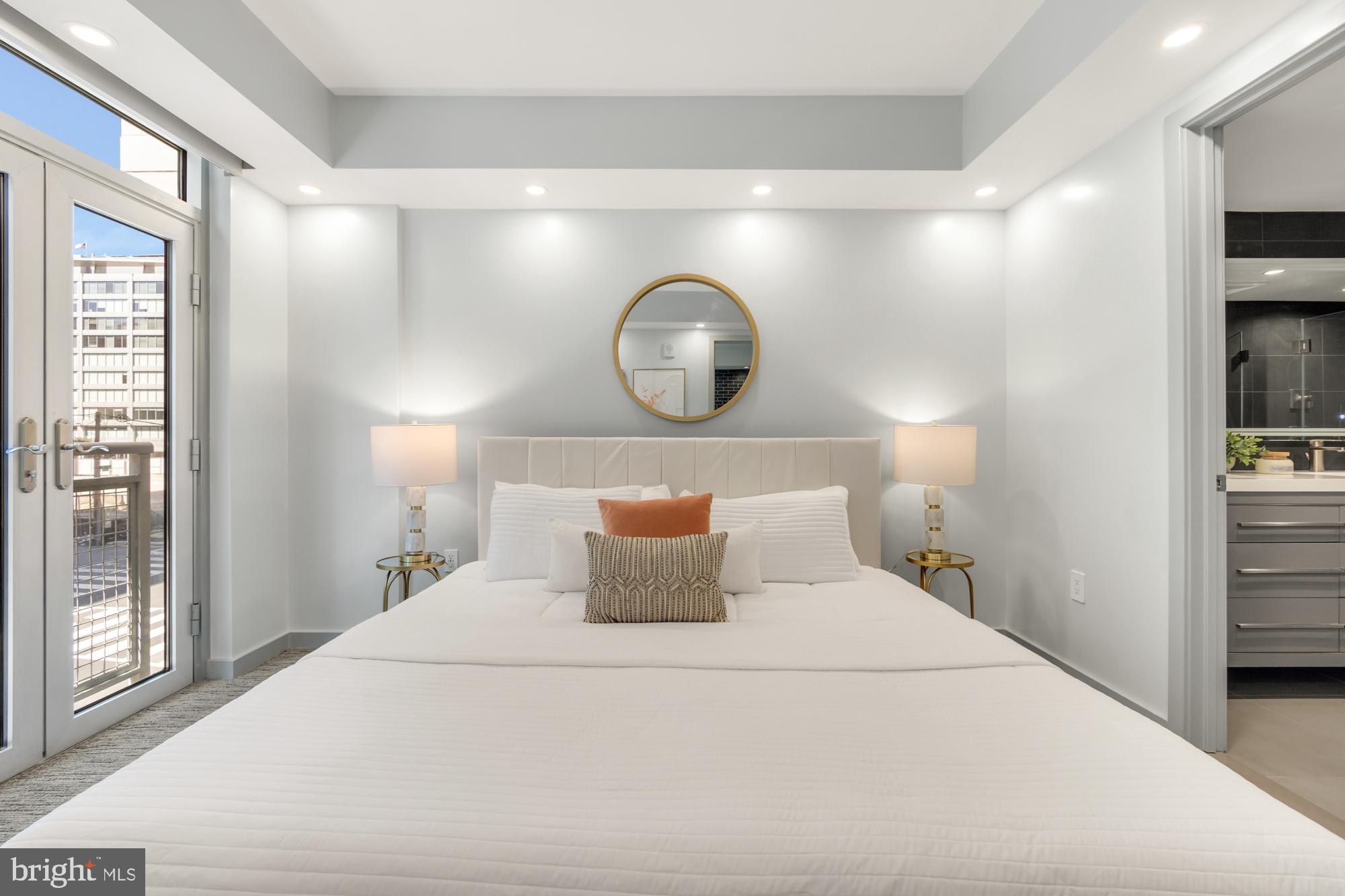 1025 First Street Southeast, Unit 311 Washington, DC 20003 - Photo 17 of 39 King bed