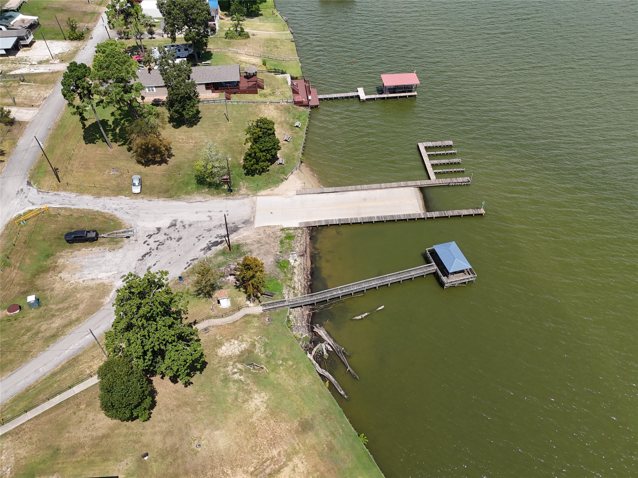 191 Trinidad Lane Point Blank, TX 77364 - Photo 29 of 29 SUBDIVISION BOAT RAMP AND FISHING PEIR