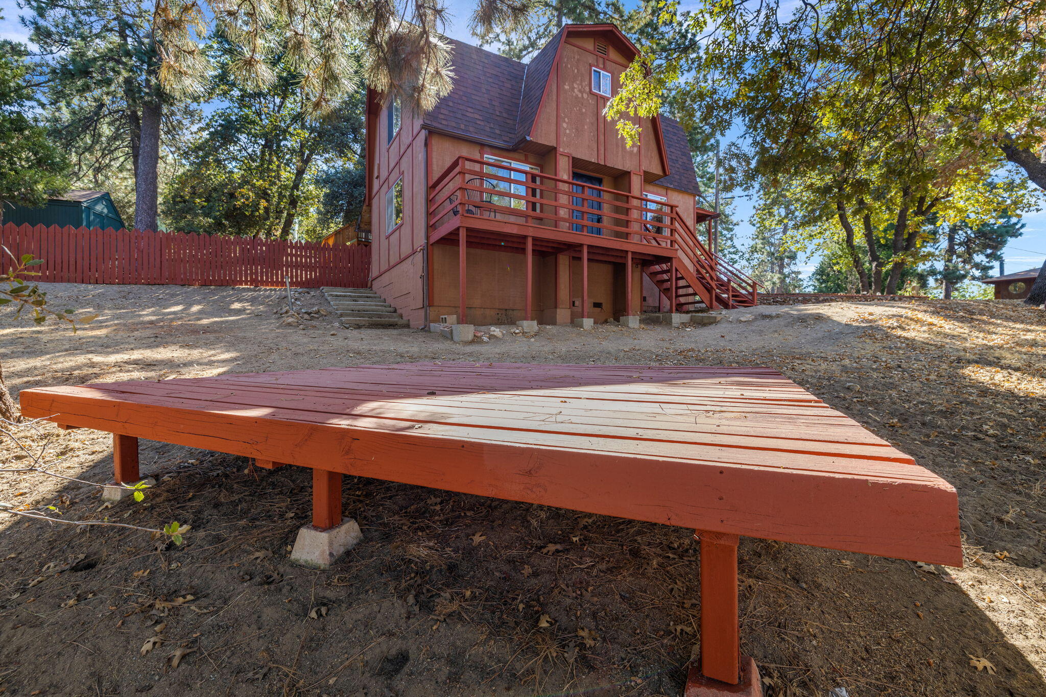 54370 Valley-View Idyllwild, CA 92549 - Photo 26 of 35 a view of a house with a yard