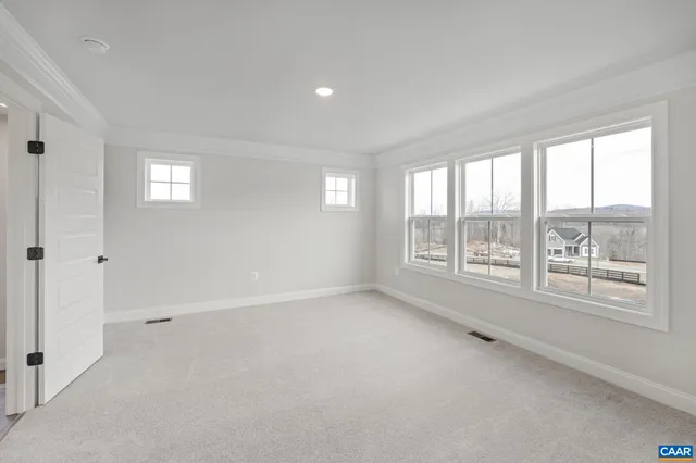 a view of empty room