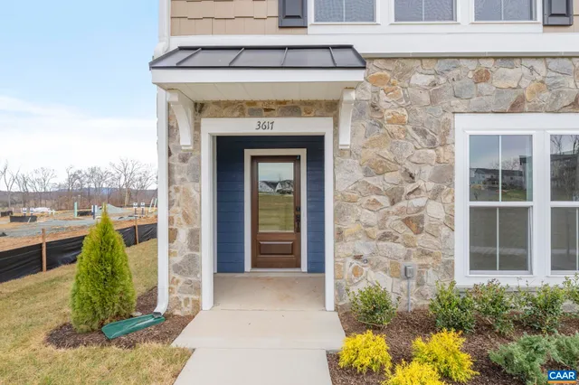 a view of a entryway door of the house