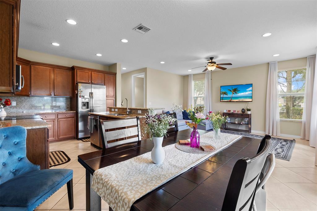 5224 Southwest 77th Way Davie, FL 33328 - Photo 16 of 43 a kitchen with a refrigerator and top table