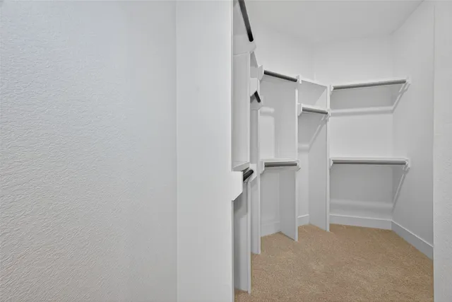 a view of closet area