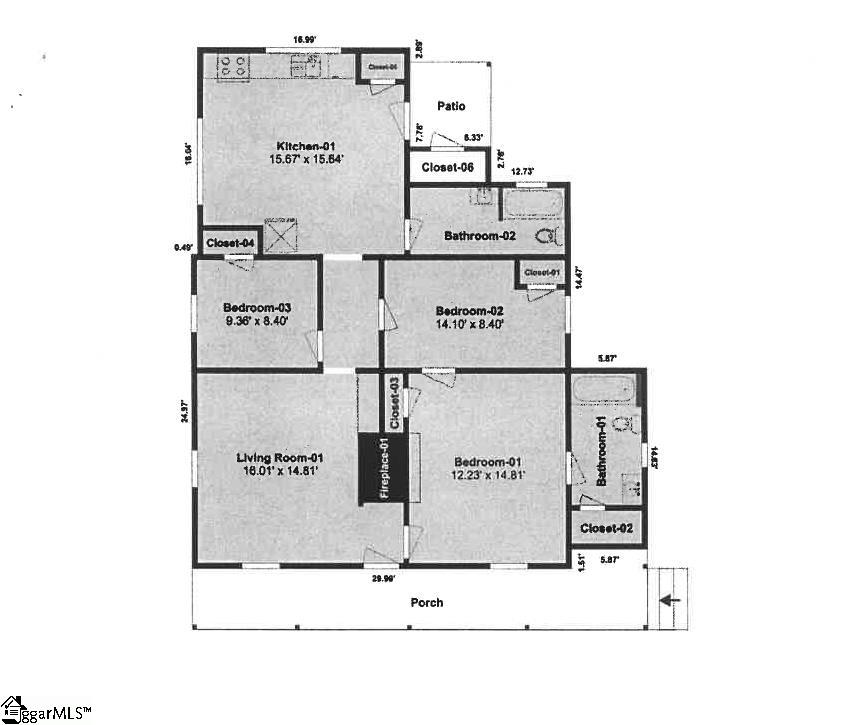 3 Baldwin Street Pelzer, SC 29669 - Photo 14 of 14