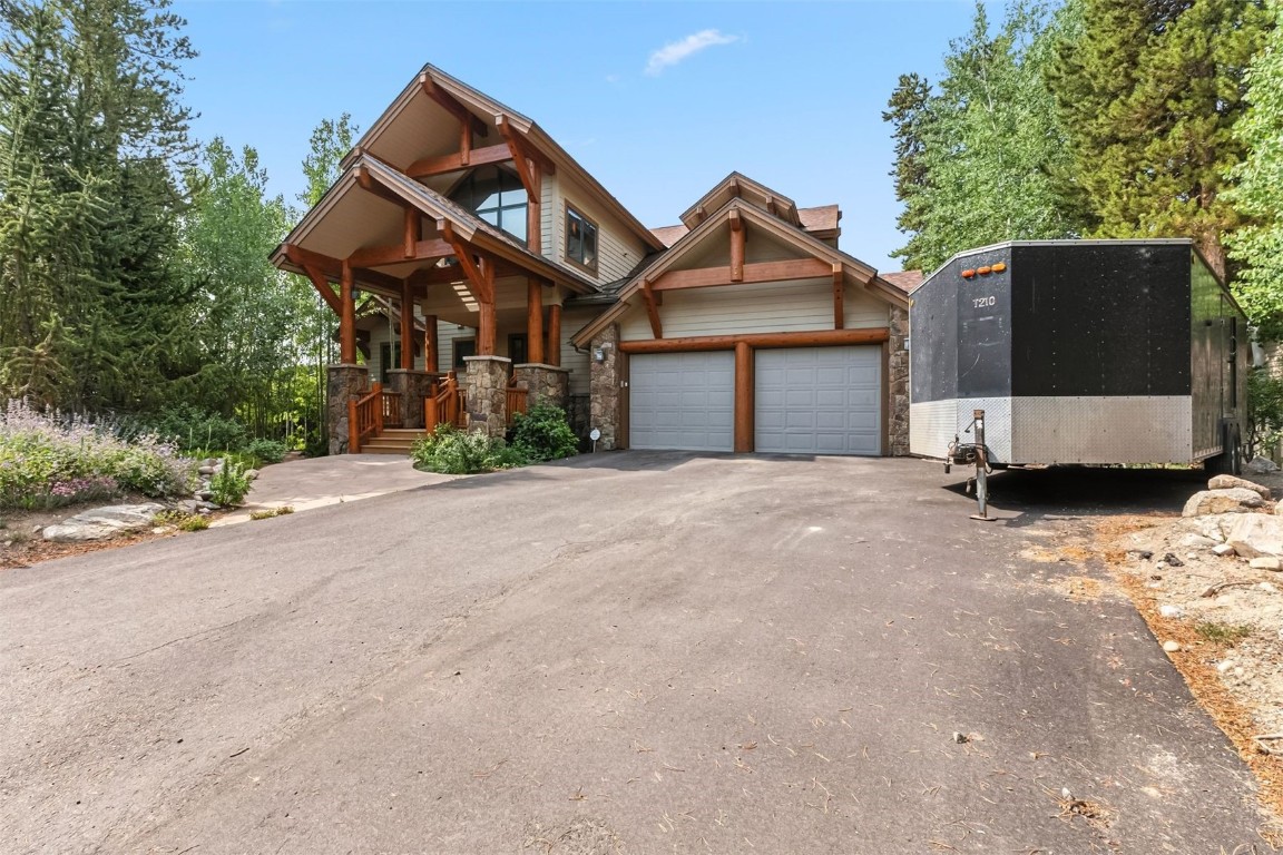 1730 Red Hawk Road Silverthorne, CO 80498 - Photo 49 of 50 a front view of a house with a yard