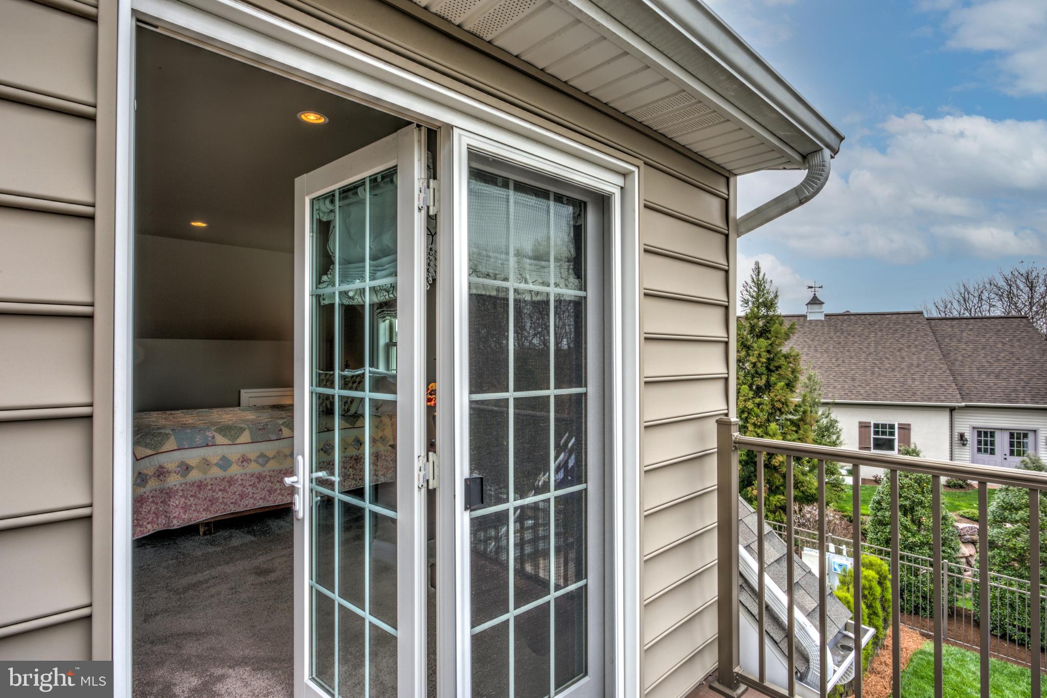 345 Harvest Drive Lititz, PA 17543 - Photo 60 of 112 In-Law/Guest Suite Balcony