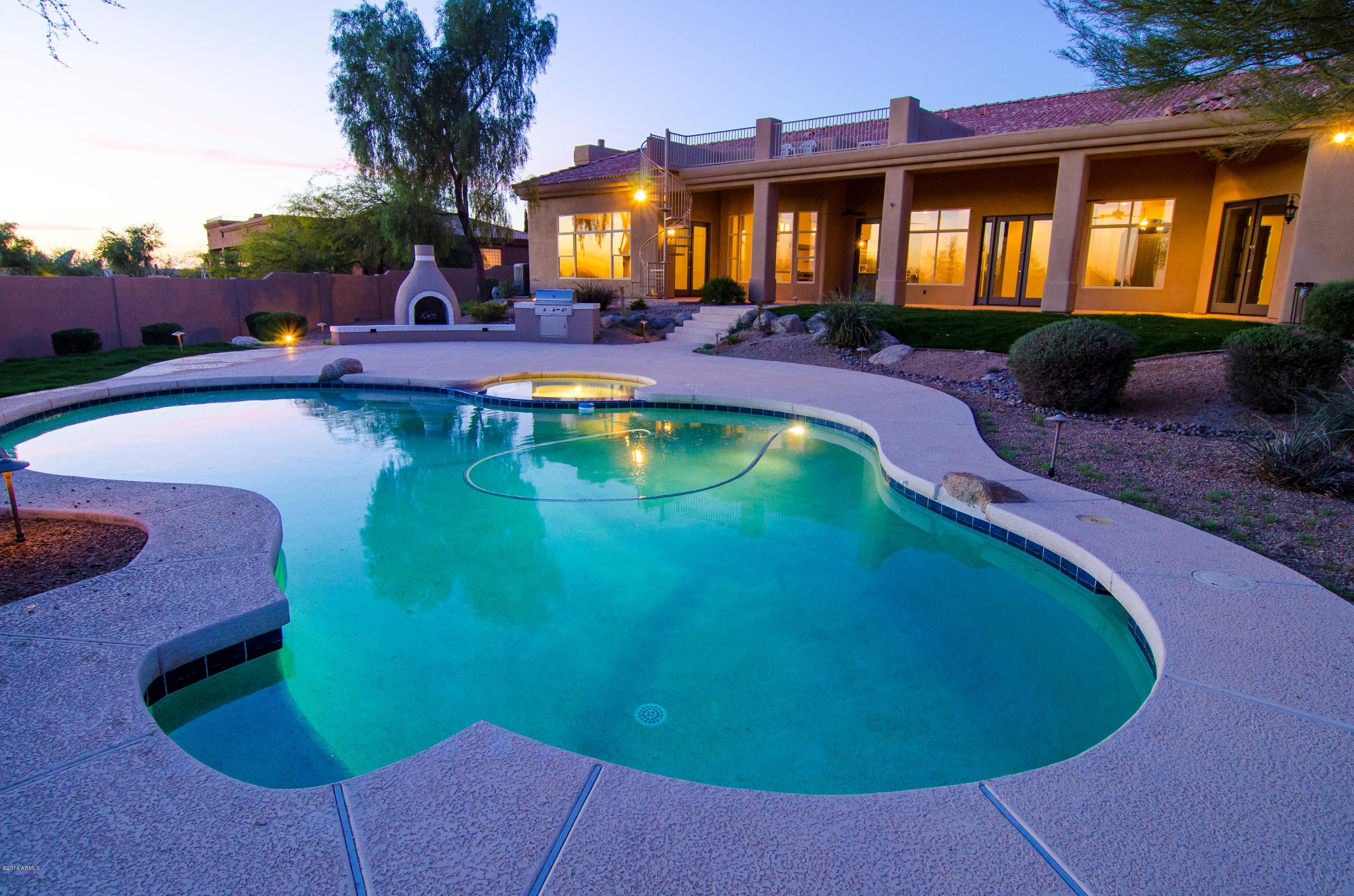 7929 East Chama Road Scottsdale, AZ 85255 - Photo 21 of 30 Pool/Spa