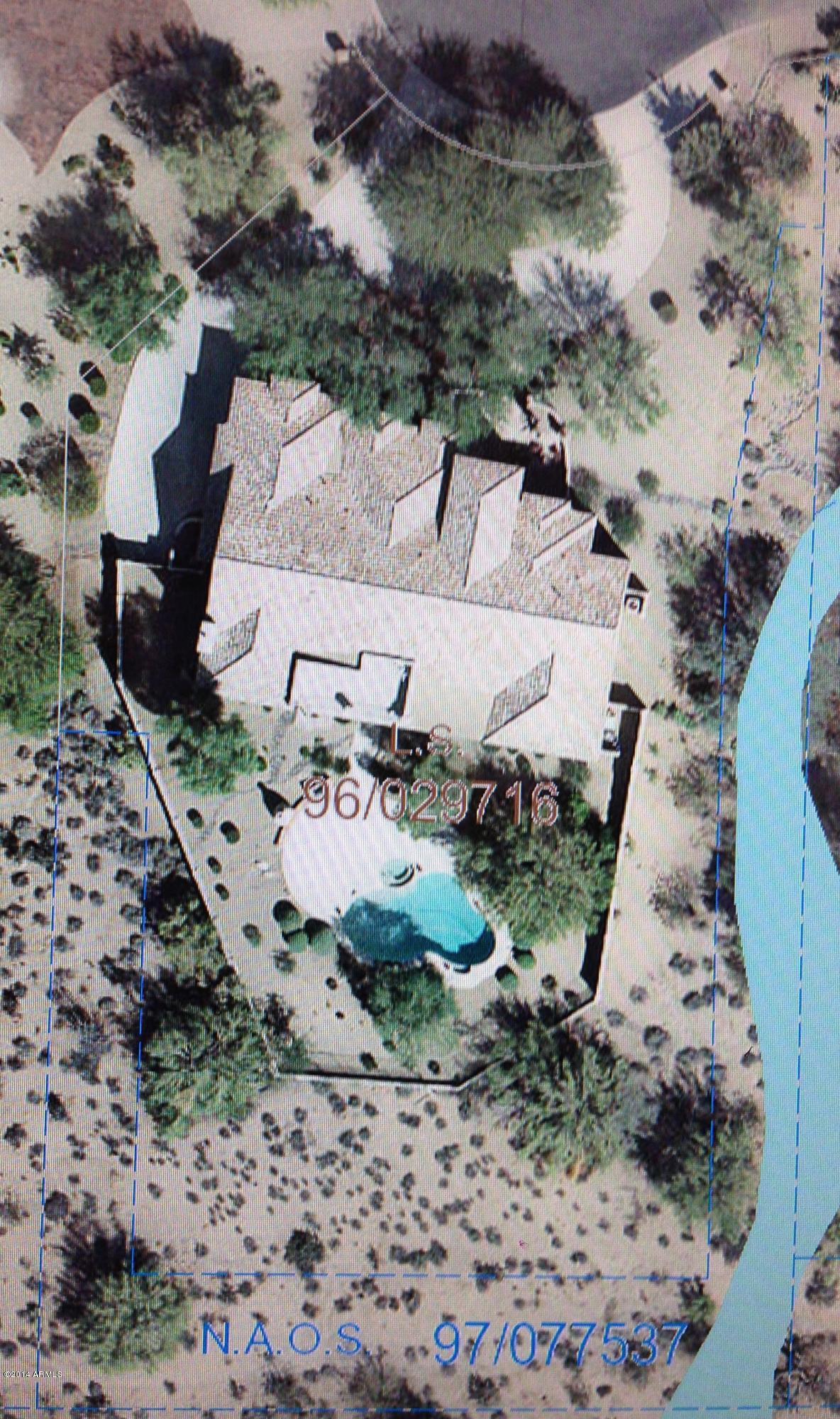 7929 East Chama Road Scottsdale, AZ 85255 - Photo 28 of 30 Aerial- Building Envelope