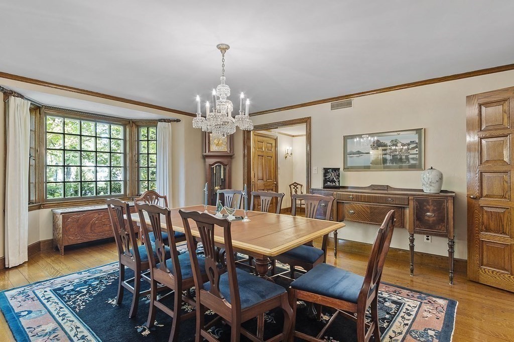 9 Aylesbury Road Worcester, MA 01609 - Photo 16 of 40 a view of a dining room with furniture window and wooden floor