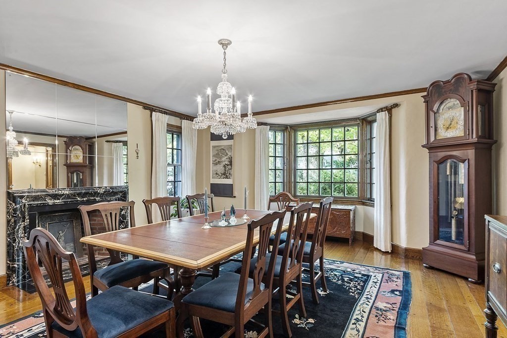 9 Aylesbury Road Worcester, MA 01609 - Photo 17 of 40 a view of a dining room with furniture window and wooden floor