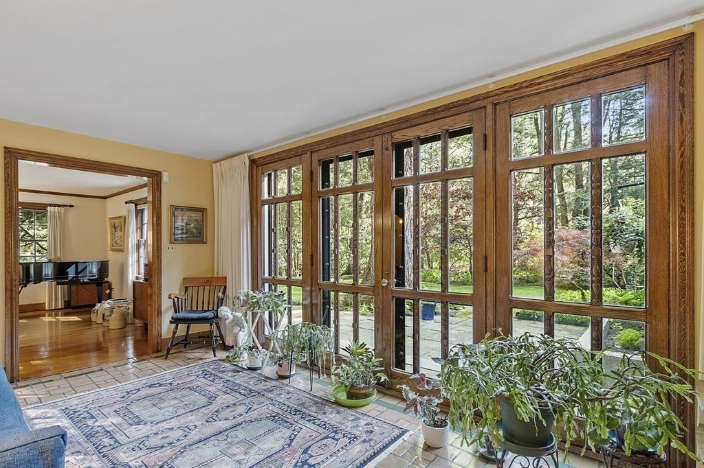 9 Aylesbury Road Worcester, MA 01609 - Photo 18 of 40 a living room with furniture and a potted plant