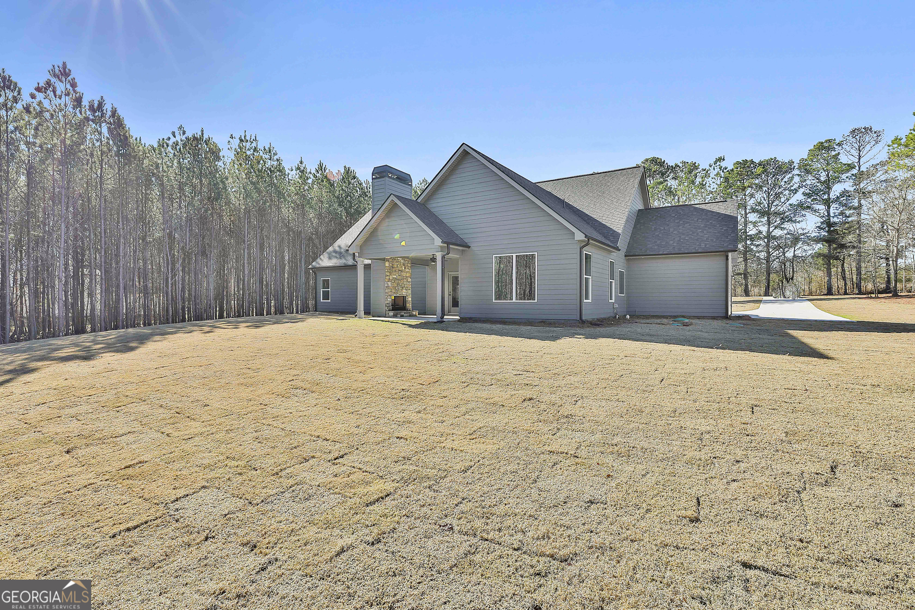 837 Alex Stephens Road Moreland, GA 30259 - Photo 48 of 50 a view of a house with a yard