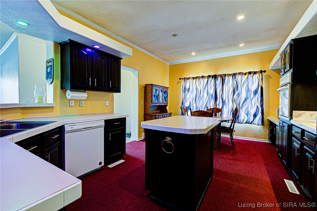 7227 Tunnel Mill Road Marysville, IN 47141 - Photo 15 of 43 View of kitchen from living room